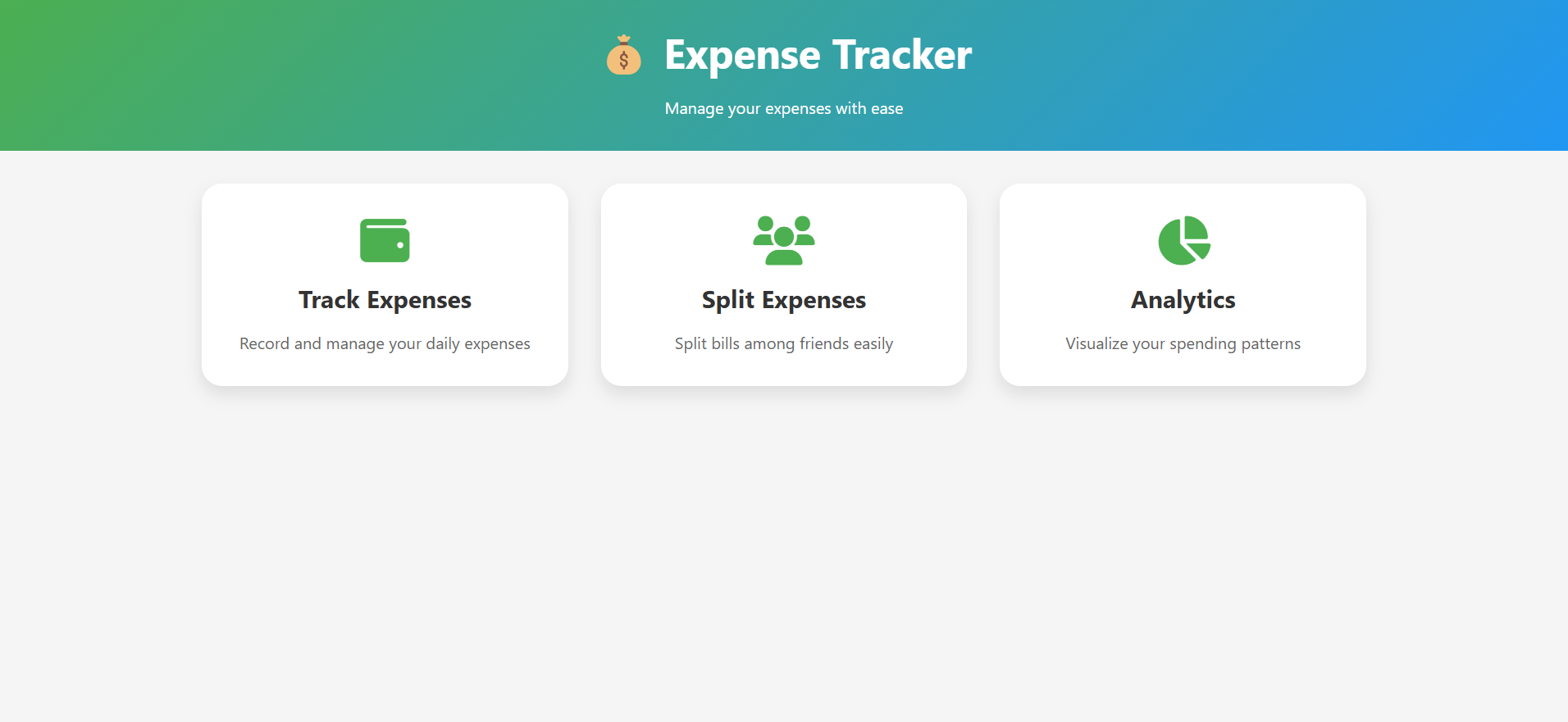 Expense Tracker